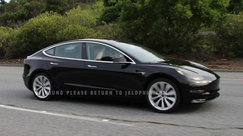 Illustration for article titled This Is The Tesla Model 3 Way Before You're Supposed To See It